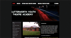 Desktop Screenshot of lutterworthyouththeatreacademy.co.uk